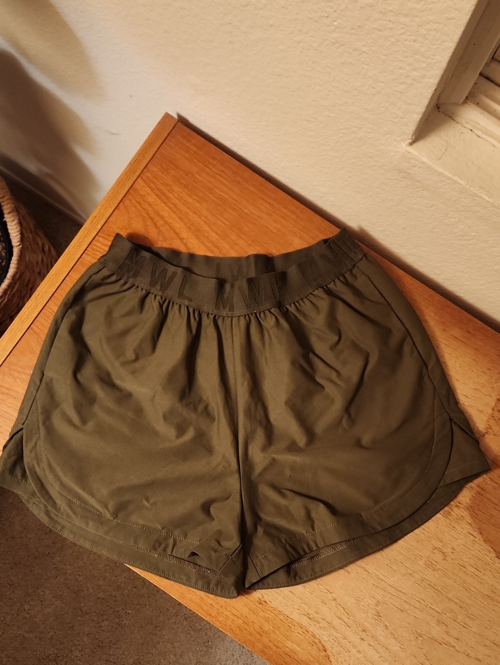 Madewell Olive Green Women's Athletic Shorts